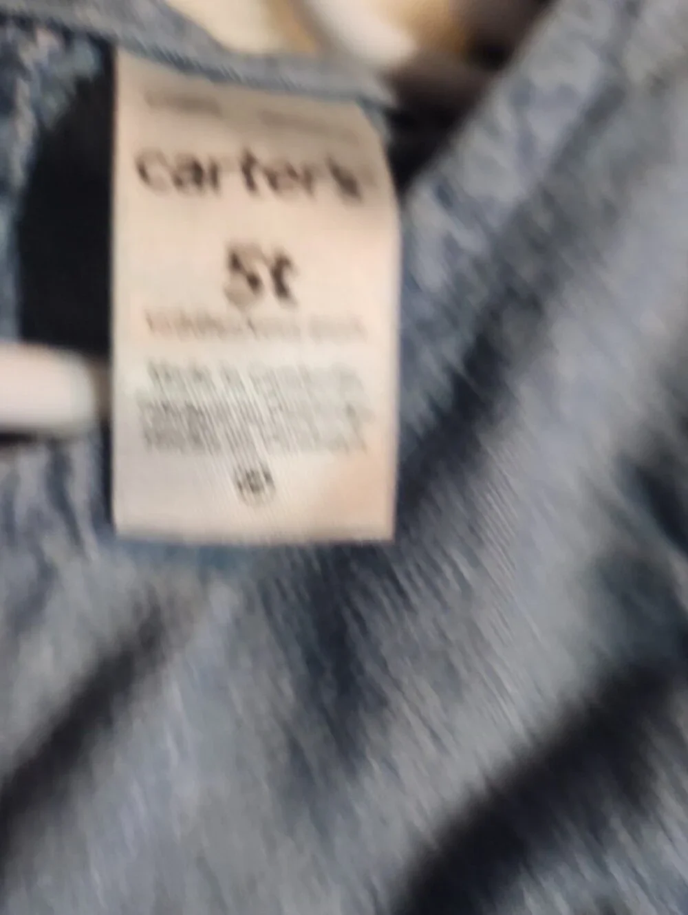 Carters soft denim